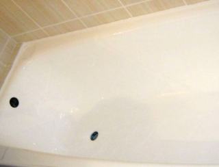 Реставрированная ванна акрил